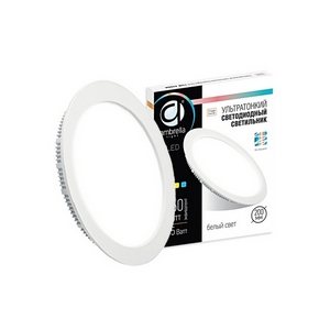 Встраиваемый светодиодный светильник влагостойкий Ambrella Led Present Plastic 300154