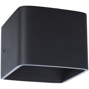 Настенный светильник светодиодный Arte Lamp Scatola A1423AP-1BK форма куба