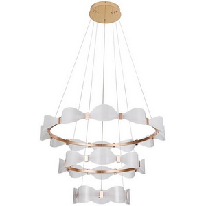 Подвесная люстра светодиодная Arte Lamp Grace A1868SP-3PB