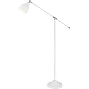 Торшер с 1 лампой для чтения Arte Lamp BRACCIO A2054PN-1WH