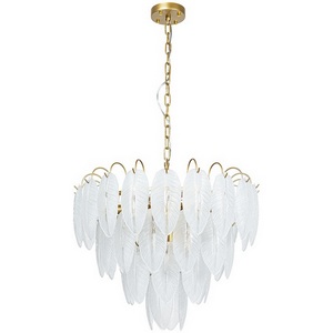 Подвесная люстра Arte Lamp Evie A4052LM-12SG листья