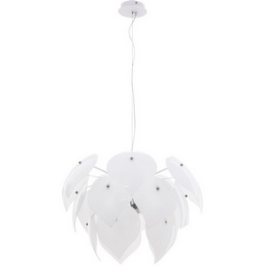 Подвесная люстра Arte Lamp Palmer A5695SP-5WH лепестки