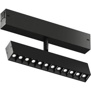 Трековый светильник с пультом однофазный 220V светодиодный Denkirs Smart DK8006-BK
