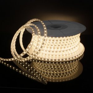 Светодиодная лента с питанием 220 в влагозащищенная LS015 220V IP65 Elektrostandard 14,4W 120Led 2835 дневной белый, 50 м