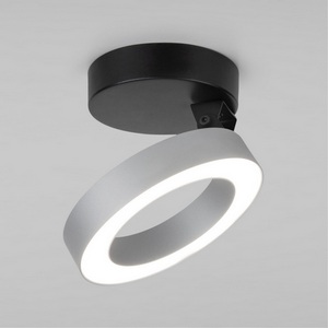 Спот накладной серебро 12W 4200К Elektrostandard Spila 25105/LED кольцо