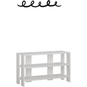 Обувница LEVE с вешалкой для одежды TONO SHOE RACK-HANGER