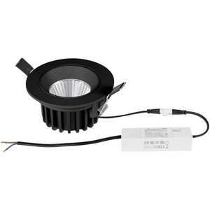 Светильник встраиваемый поворотный 10W 38G черный Lightstar Soffi IP65 212447IP65