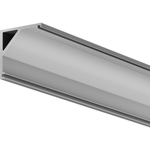 Алюминиевый профиль накладной угловой 16x16 серебро 2 м Maytoni Led Strip 631007