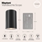 Потолочный светильник уличный Maytoni O307CL-01B - фото 8